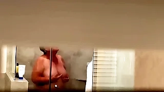 Spying on neighbor showering