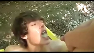 Beautiful twink get piss